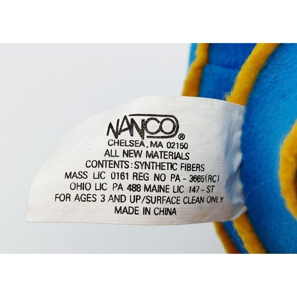 Nanco Pre-Production Sample Red Hermit Crab in Blue Shell 12" - Picture 5 of 6